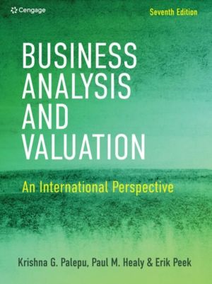 Business Analysis & Valuation - An International Perspective