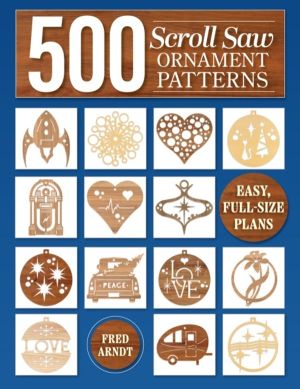 500 Patterns for Woodworking, Laser Cutting, and General Crafting - Full-Si