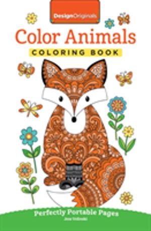 Color Animals Coloring Book - Perfectly Portable Pages