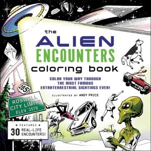 Alien Encounters Coloring Book - Color Your Way Through the Most Famous Ext