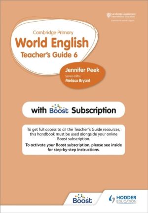 Cambridge Primary World English Teacher's Guide Stage 6 with Boost Subscrip