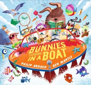 Bunnies in a Boat - ZIP! ZOOM! WHOOSH! A rhyming board book adventure babie