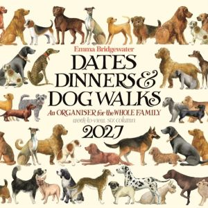 Emma Bridgewater, Dates, Dinners & Dog Walks WTV Planner Wall