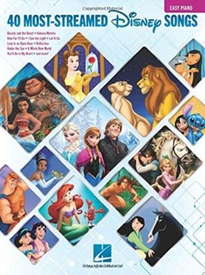 40 Most-Streamed Disney Songs - For Easy Piano
