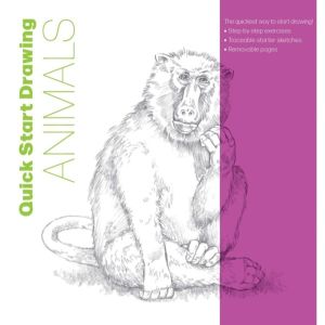 Quick Start Drawing Animals - The quickest way to start drawing! Step-by-st