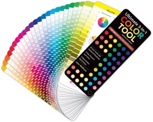 Ultimate 3-in-1 Color Tool 3rd Edition - ÔÇó 24 Color Cards with Numbered S