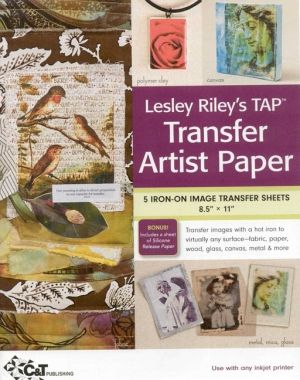 Lesley Riley's TAP Transfer Artist Paper, 5 Sheet Pack