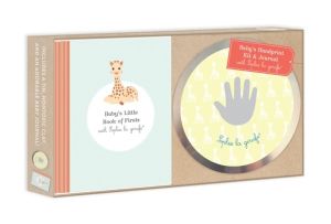 Baby's Handprint Kit and Journal with Sophie la girafe«