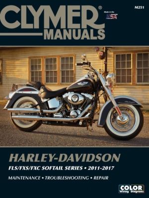 Clymer Harley-Davidson FLS/FXS/FXC Softail Series 2011-2017 - 2011-2017