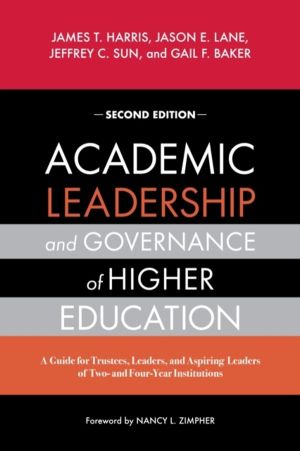 Academic Leadership and Governance of Higher Education - A Guide for Truste