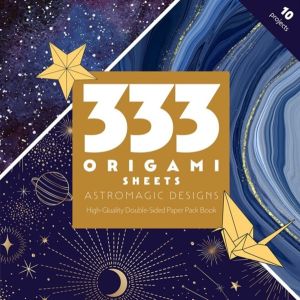 333 Origami Sheets AstroMagic Designs - High-Quality Double-Sided Paper Pac
