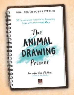 Animal Drawing Primer - Fundamental Tutorials for Illustrating Dogs, Cats,