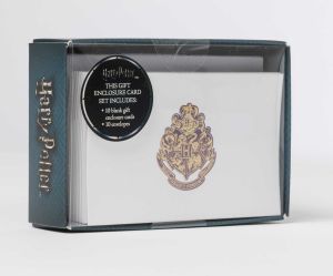 Harry potter: hogwarts crest foil gift enclosure cards