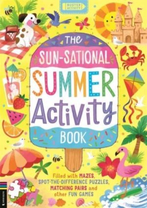 Sun-sational Summer Activity Book - Filled with mazes, spot-the-difference