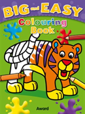Big and Easy Colouring Book: Chicken