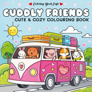 Cuddly Friends - Cozy and Cute Colouring Book