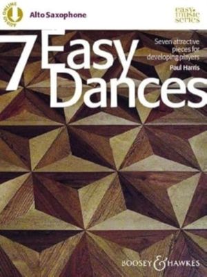 7 Easy Dances - Seven attractive pieces for developing players. alto saxoph