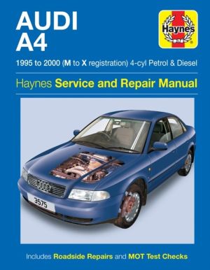 Audi A4 Petrol & Diesel (95 - 00) Haynes Repair Manual - 95-00
