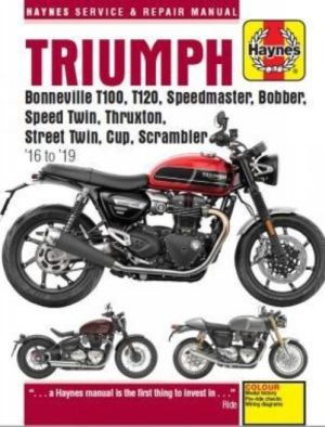 Triumph Bonneville T100, T120, Speedmaster, Bobber, Speed Twin, Thruxton, S