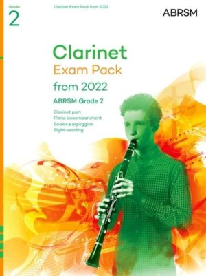 Clarinet Exam Pack from 2022, ABRSM Grade 2 - Selected from the syllabus fr