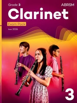 Clarinet Exam Pack from 2026, ABRSM Grade 3 - Selected from the syllabus fr