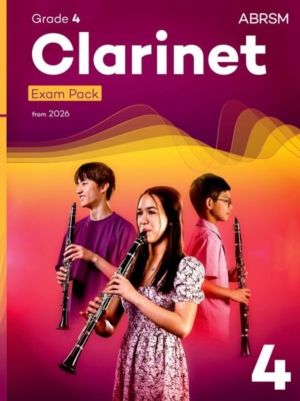 Clarinet Exam Pack from 2026, ABRSM Grade 4 - Selected from the syllabus fr