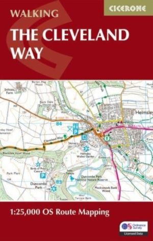 Cleveland Way Map Booklet - 1:25,000 OS Route Mapping