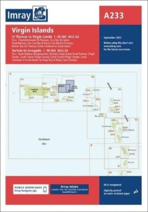 A233 Virgin Islands - Charts A231 and A232 combined