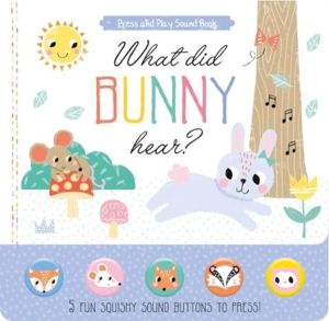 What Did Bunny Hear? - 5 Fun Squishy Sound Buttons To Press!