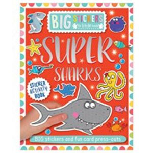 Big stickers for little hands: super sharks
