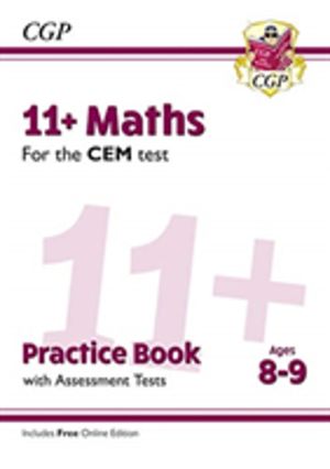 11+ CEM Maths Practice Book & Assessment Tests - Ages 8-9 (with Online Edit