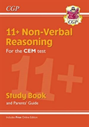 11+ CEM Non-Verbal Reasoning Study Book (with ParentsÔÇÖ Guide & Online Edi