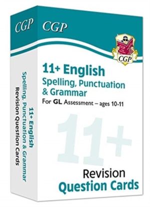 11+ GL Revision Question Cards: English Spelling, Punctuation & Grammar - A