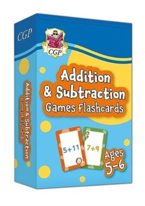 Addition & Subtraction Games Flashcards for Ages 5-6 (Year 1)