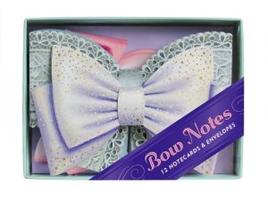 Bow Notes - 12 Notecards & Envelopes