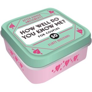 After Dinner Amusements: How Well Do You Know Me? For Couples - 50 Flirty Q