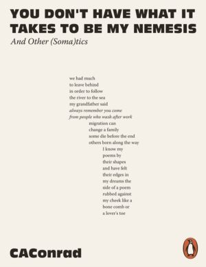 You Don't Have What It Takes to Be My Nemesis - And Other (Soma)tics