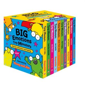 Big Emotions Tiny Monsters 10-Book Collection: Manners, Behaviours and Feel