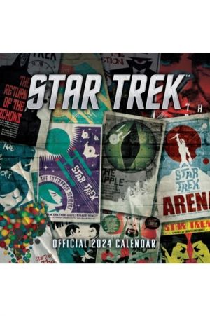 Star Trek TV Series 2024 Square Wall Calendar