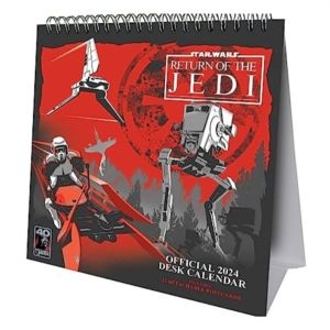 Star Wars 2024 Post Card Desk Calendar