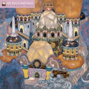 Art Deco Fairytales Wall Calendar 2027 (Art Calendar)