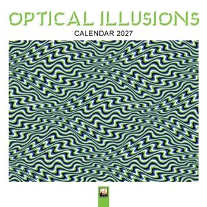 Optical Illusions Wall Calendar 2027 (Art Calendar)