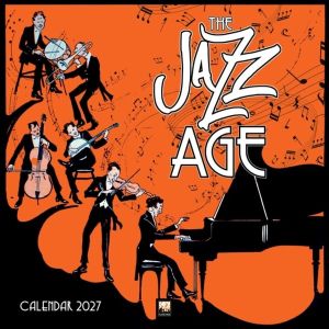 Jazz Age Wall Calendar 2027 (Art Calendar)