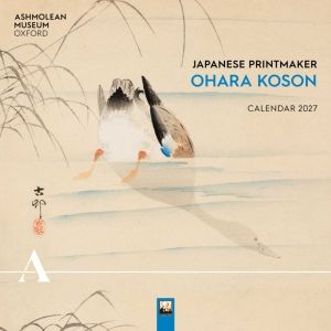Ashmolean Museum: Japanese Printmaker Ohara Koson Wall Calendar 2027 (Art C