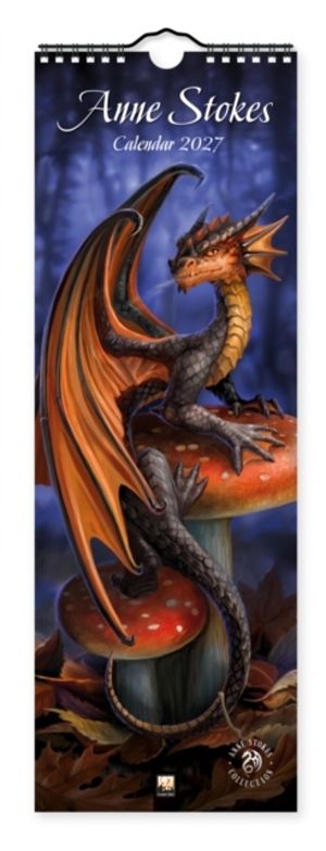 Anne Stokes Slim Calendar 2027 (Art Calendar)