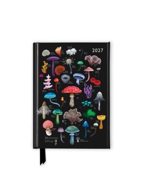 Anna Stead: Mushrooms & Fungi 2027 Luxury Pocket Diary Planner - Week to Vi