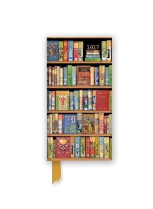 Bodleian Libraries: Bookshelves 2027 Luxury Slimline Pocket Diary Planner Ô