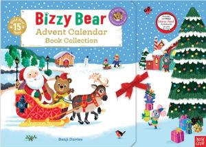 Bizzy Bear Advent Calendar Book Collection - with 24 mini storybook surpris