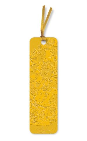 Vincent van Gogh: Sunflowers Artisan Art Vegan Leather Bookmarks (pack of 1