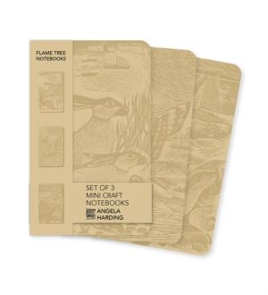 Angela Harding Set of 3 Mini Craft Notebooks